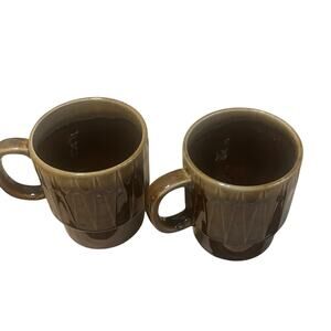 Vintage Japan MCM Coffee Tea Cup Set